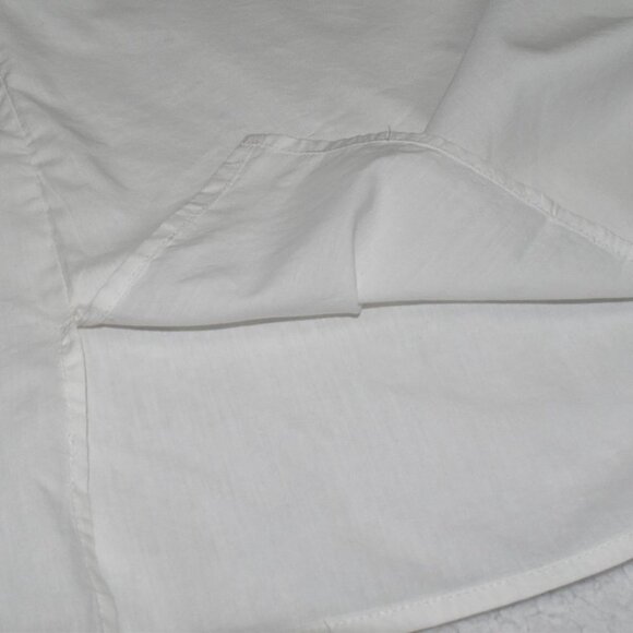 Chico's Embellished Neck Pullover Tunic Lace Up Top With Tassels Size S/4 - Picture 9 of 9